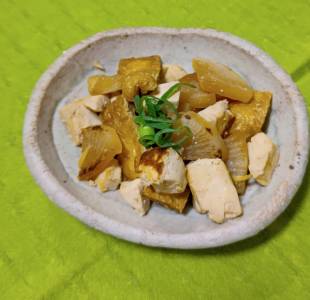 大根と油揚げのけんちん煮