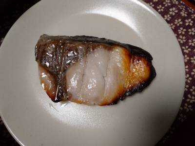 ぶりの塩こうじ焼き