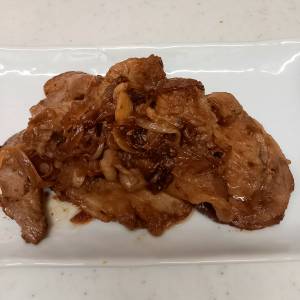 豚のしょうが焼き