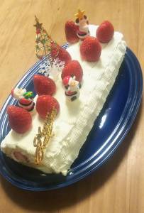 いちごのブッシュ・ド・ノエル