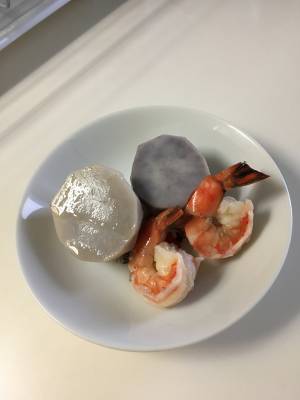 里芋とえびの煮しめ