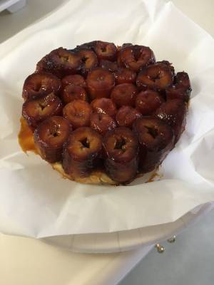 バナナのタルトタタン