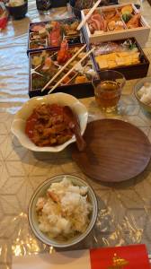 塩ざけと長芋の炊き込みご飯