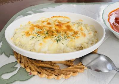 塩だらのグラタン