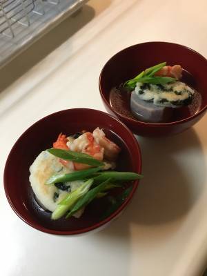 わかめだんごの干し野菜鍋