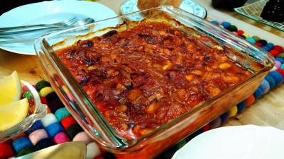 豚肉と白いんげん豆のカスレ風煮込み