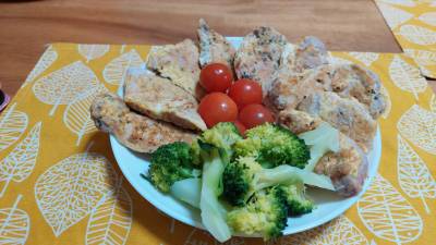 青じそとチーズのピカタ