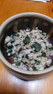 あじの青じそそぼろ