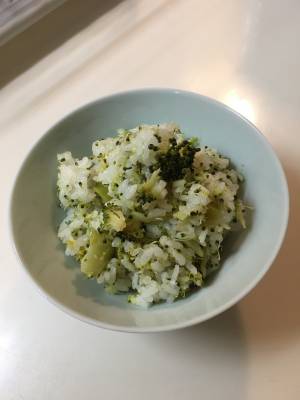 まるごとブロッコリーご飯