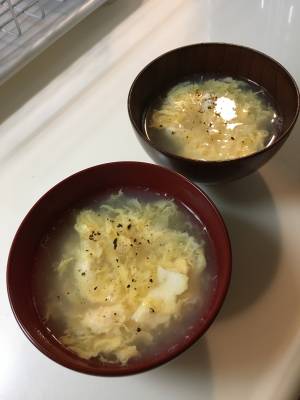 かきたまスープ