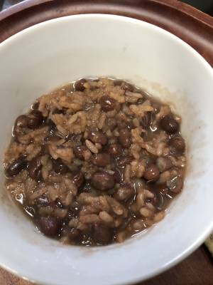 小豆がゆ
