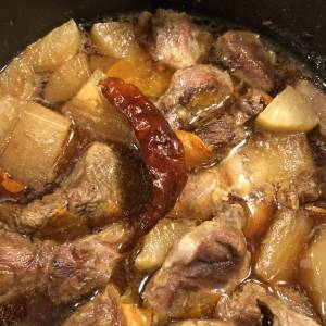大根と鶏のオイスターソース煮