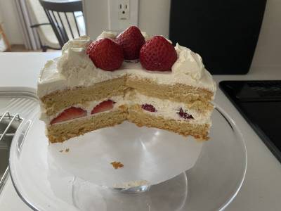 かんたんクリスマスケーキ