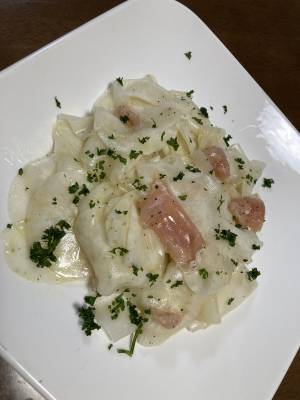 かぶと生ハムのサラダ