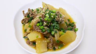 大根と牛肉のコトコト煮