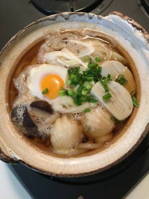 鍋焼きうどん