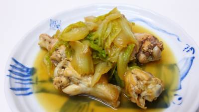 白菜と鶏手羽の柔らか煮
