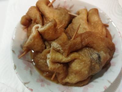 切り干し大根のきんちゃく煮