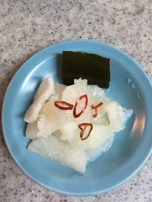 甘酒で即席べったら