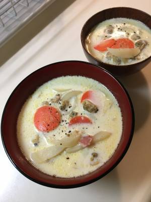 クラムチャウダー