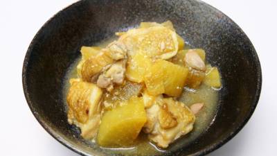 大根と鶏肉のみそ煮