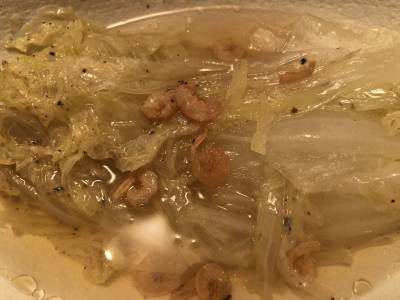 干しえびと白菜のトロトロ煮