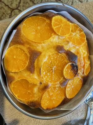 みかんのケーキ