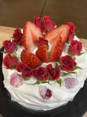 かんたんクリスマスケーキ