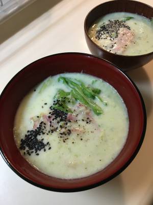 ねぎのポタージュ