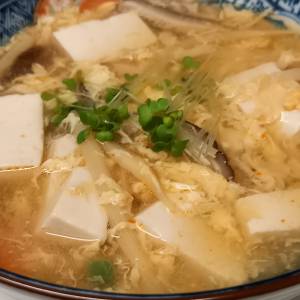 豆腐の酸辣湯（サンラータン）