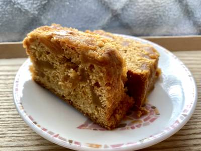 キャラメルりんごのパウンドケーキ