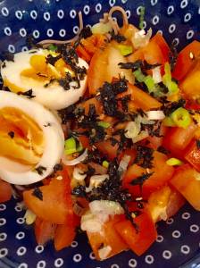 ぶっかけトマトそば