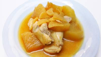 大根と鶏肉の煮物