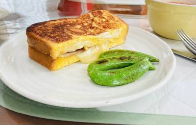 クロックムッシュ風フレンチトースト