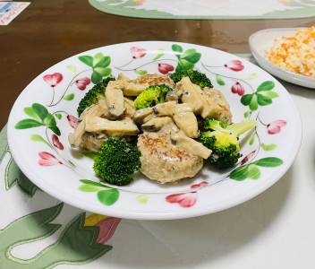 北欧風クリームミートボール