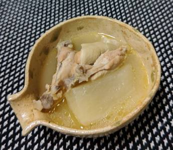 大根と鶏肉の甘酒煮