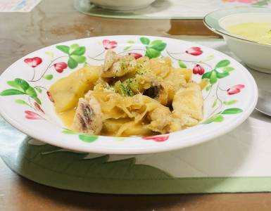 たらの白いブイヤベース