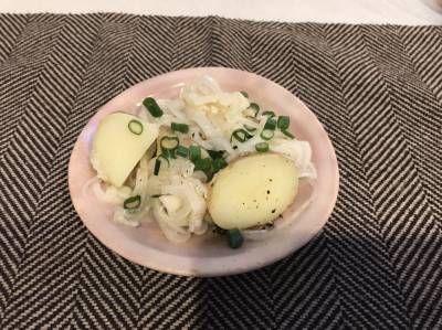 新じゃがと新たまねぎのサラダ