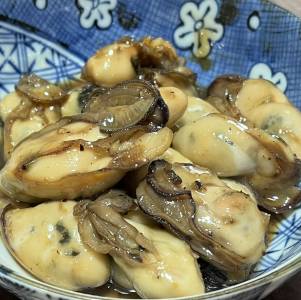 かきの黒こしょう煮