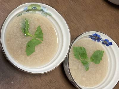 れんこんのすり流し汁