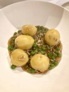 新じゃがのそぼろ煮