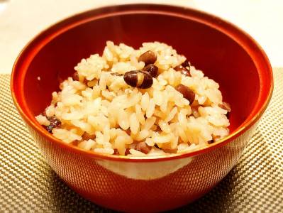 小豆ご飯
