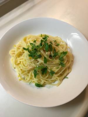 レモンのパスタ