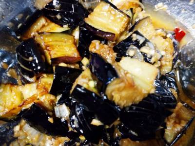 揚げなすの中国風南蛮漬け