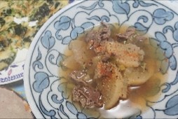 大根と牛肉の韓国風スープ煮