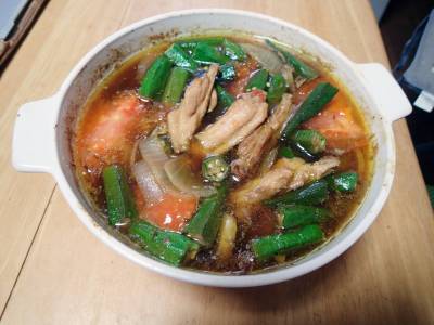 鶏手羽の簡単スープカレー