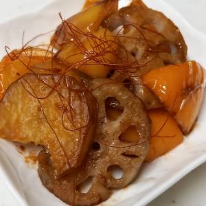 野菜の揚げがらめ