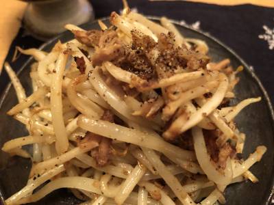 ツナもやし炒め