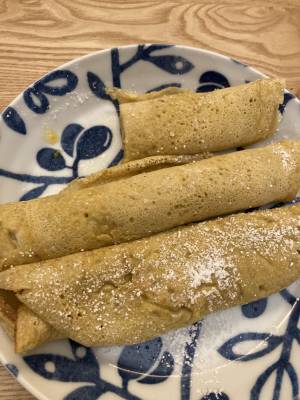 そば粉のクレープ