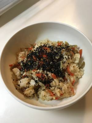 ごぼうご飯